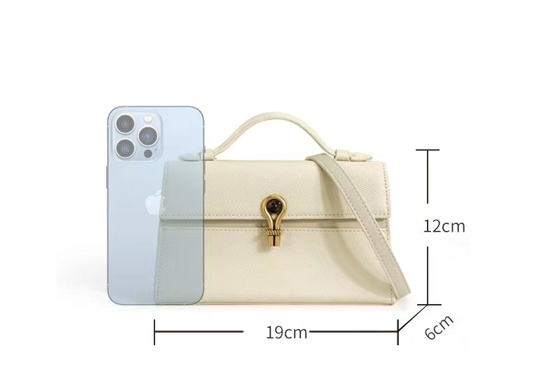 First Layer Cowhide Carmen Shoulder/Tote Bag