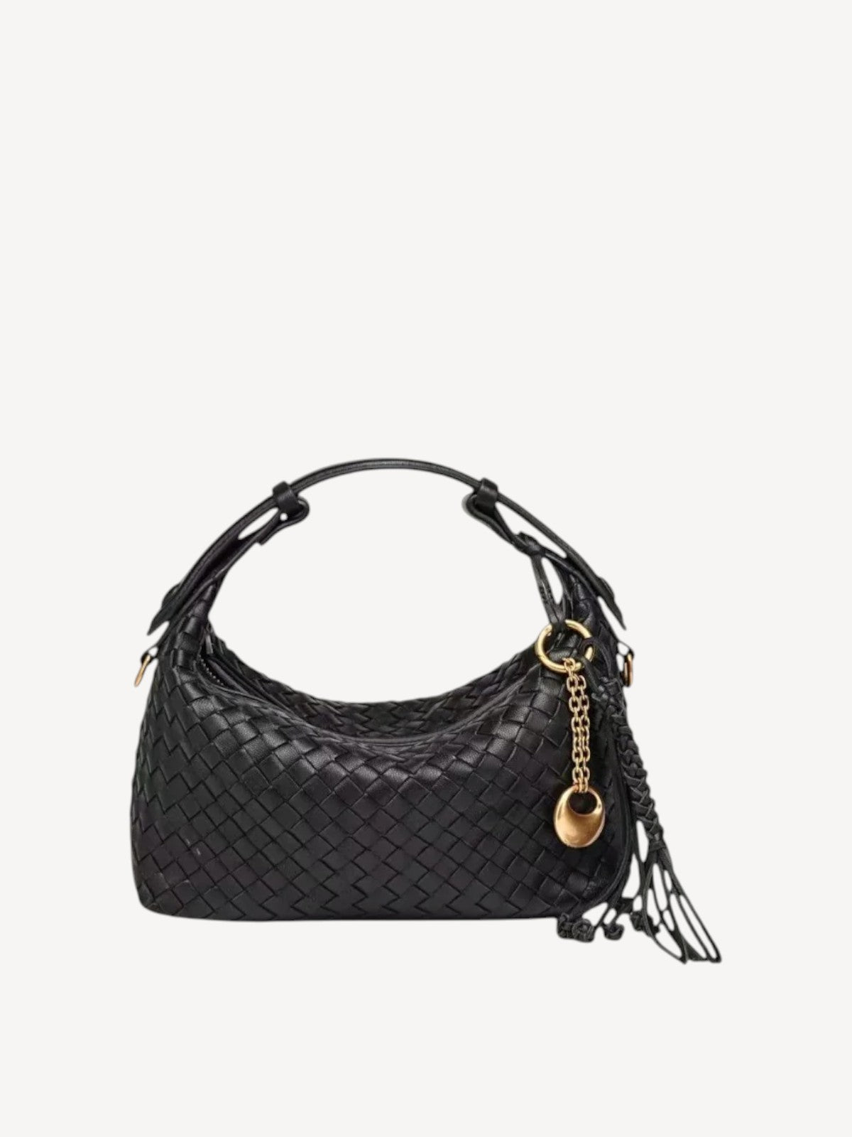 Camilla Half Moon Woven - Black