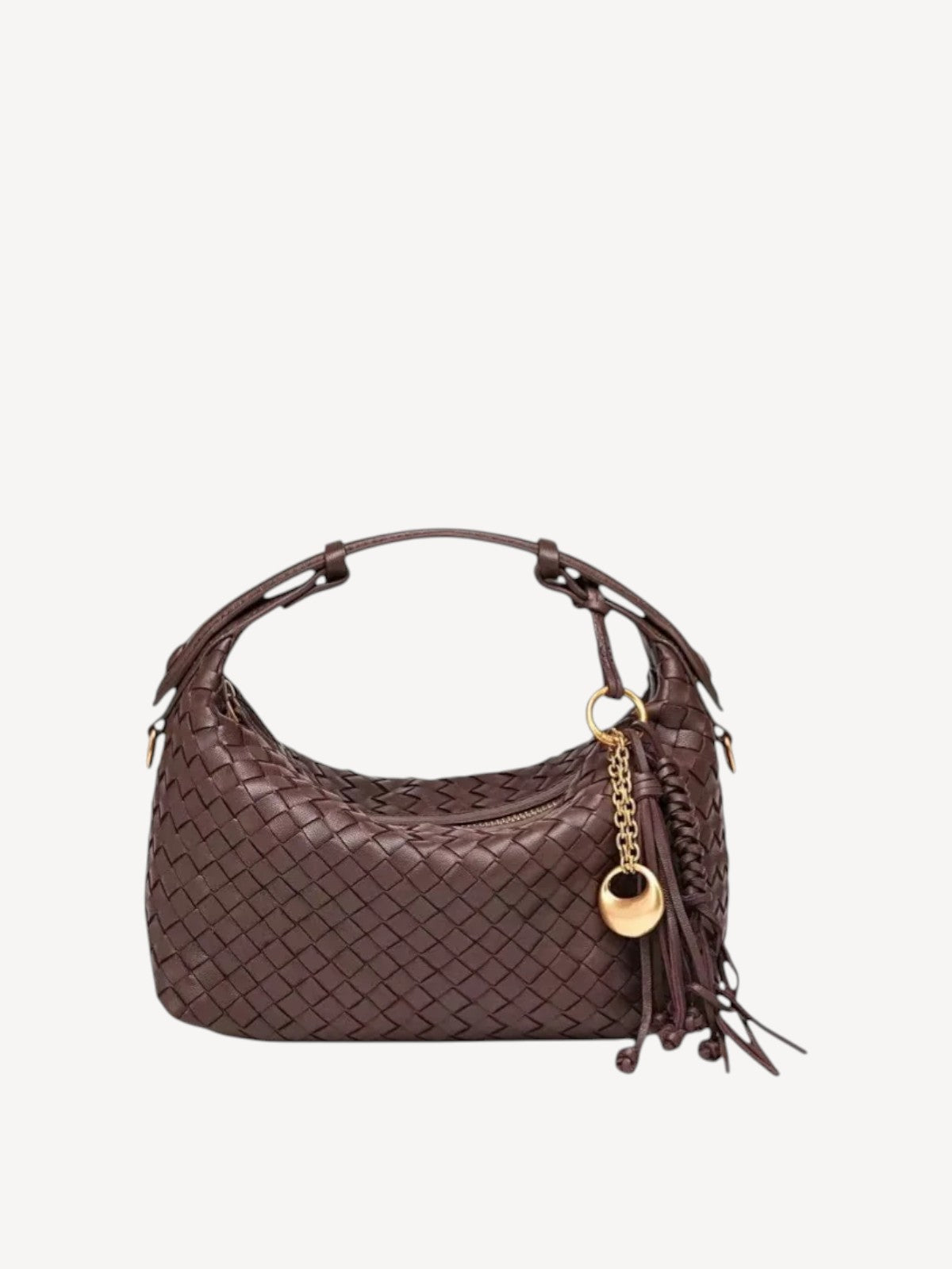 Camilla Half Moon Woven - Mocha