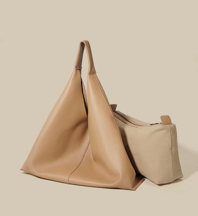 First Layer Cowhide Anjea Tote Bag