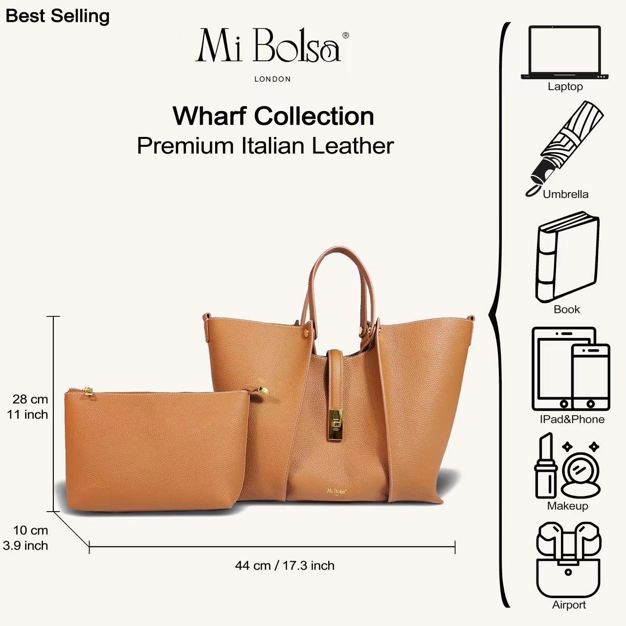 Wharf 手提包/肩背包 - Biscult