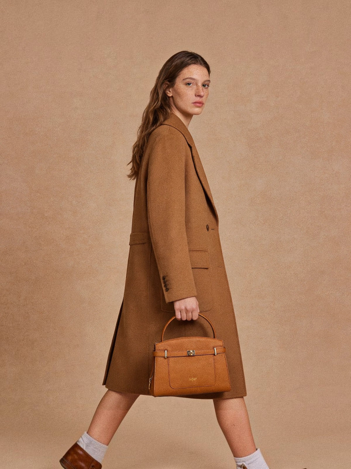 Manhattan Top Handle - Biscuit