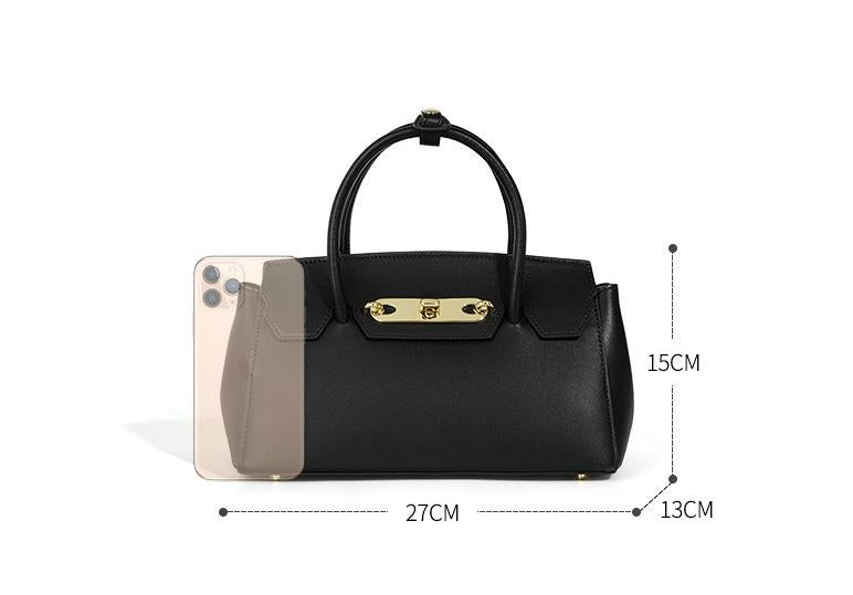 First Layer Cowhide Sini Max Tote Bag