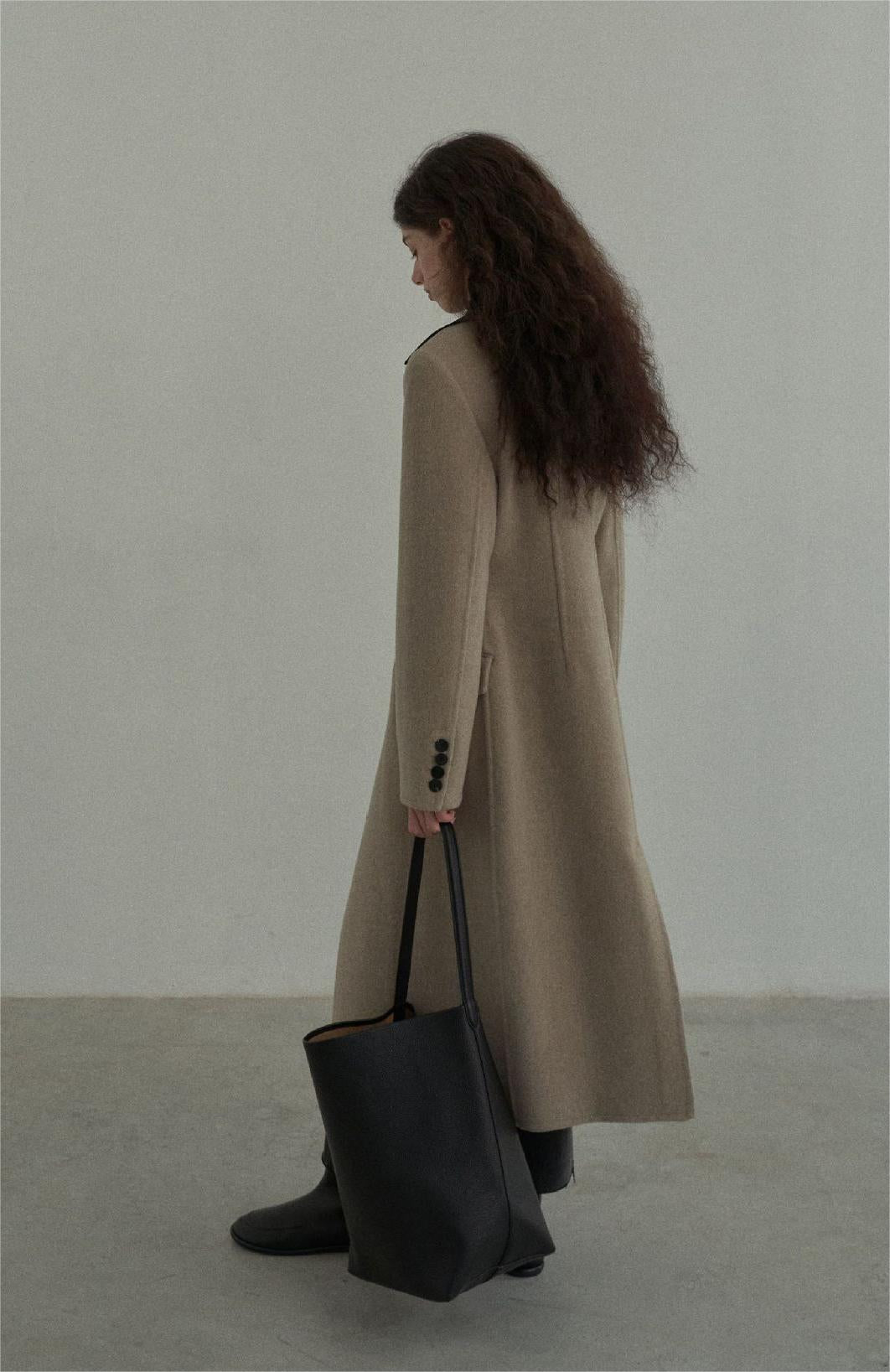 Handmade Lamb Wool Vega Overcoat