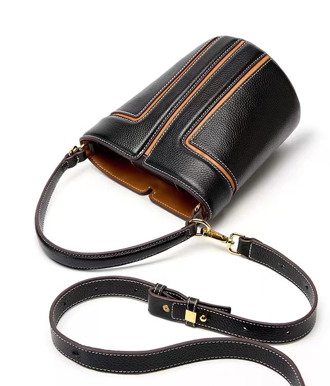 First Layer Cowhide Daphne Shoulder/Tote Bag