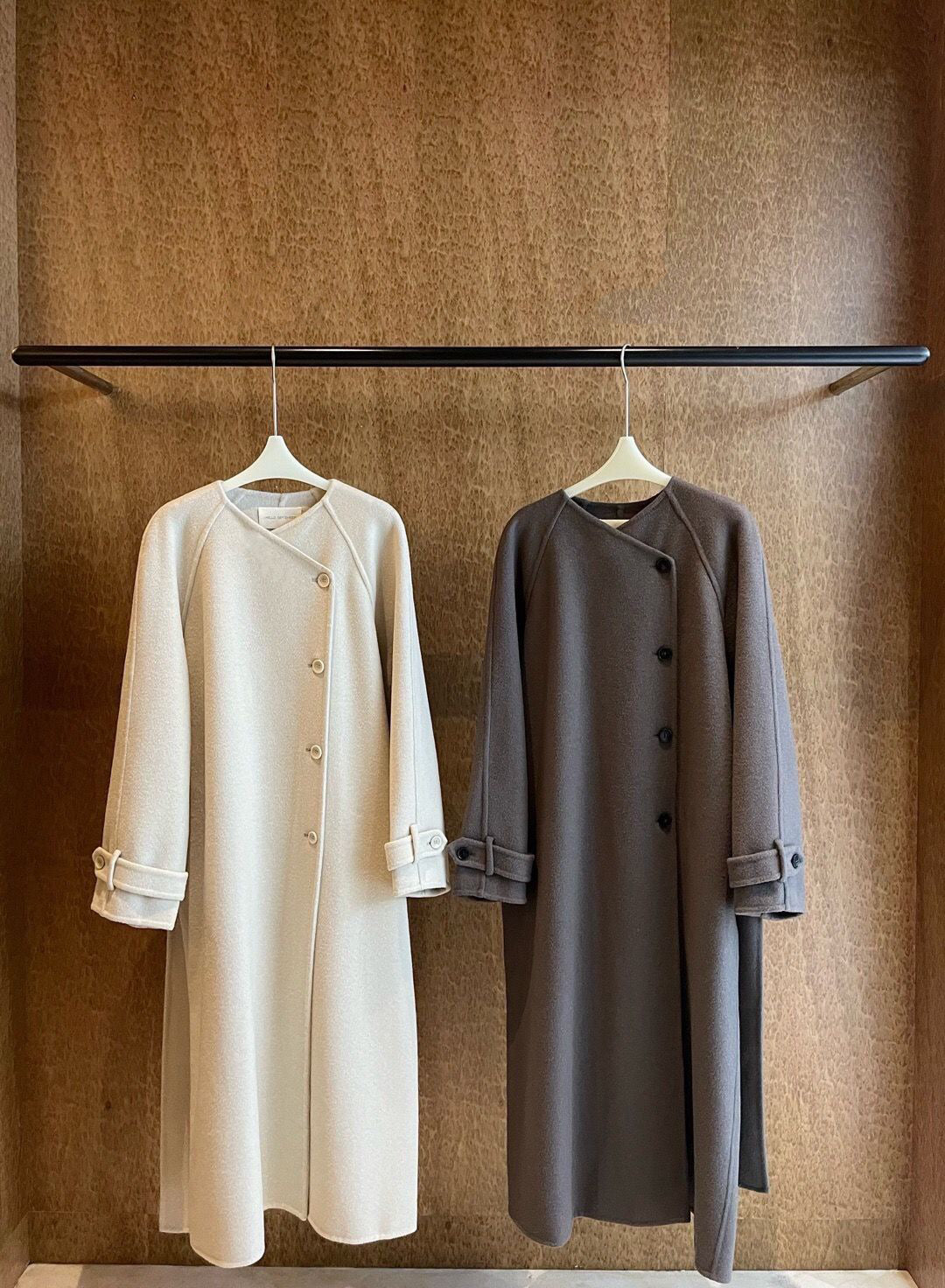 Handmade Lamb Wool Valentina Overcoat