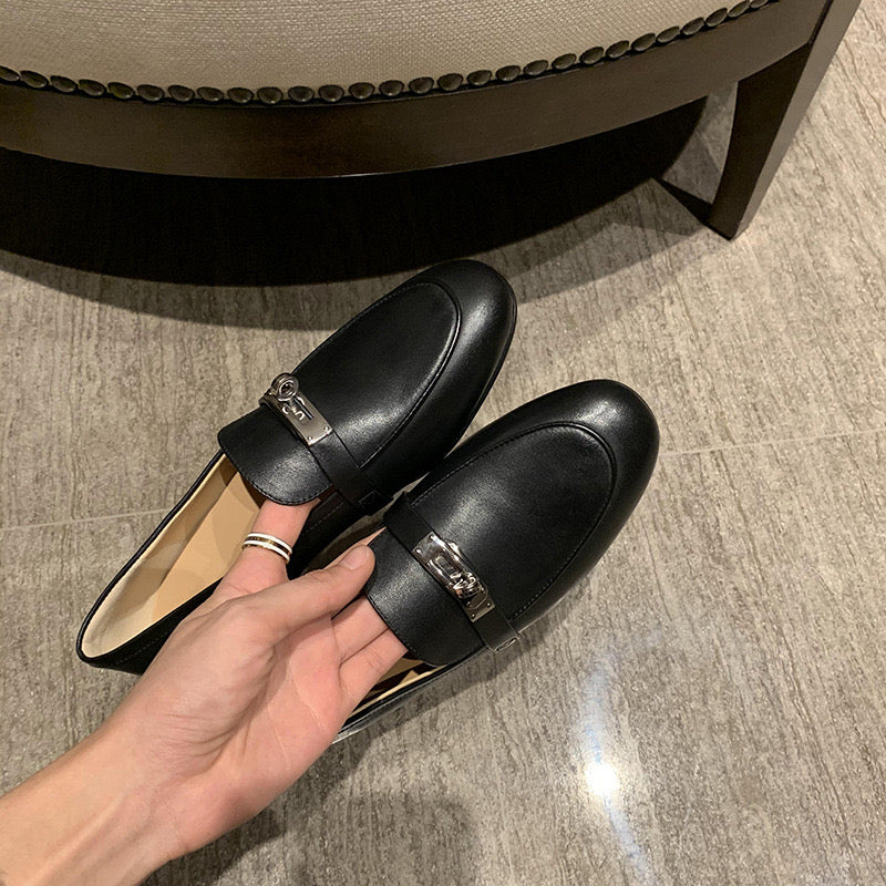 Genuine First Layer Cowhide City Walk Loafers