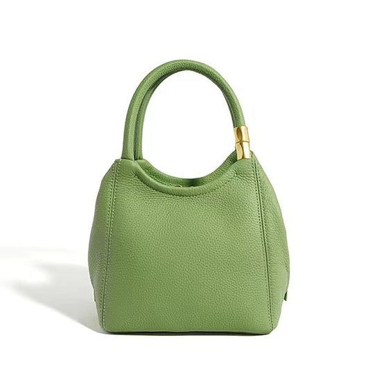First Layer Cowhide Capri Shoulder/Tote Bag