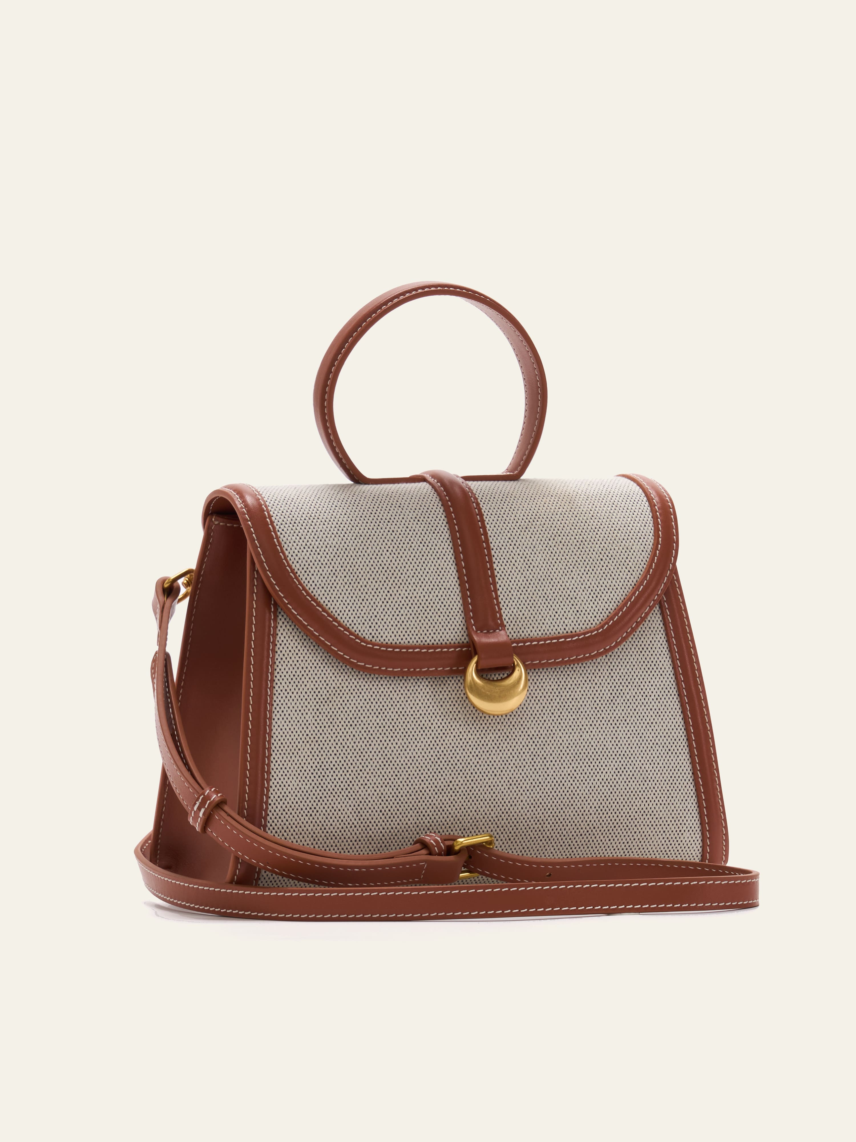Monaco Top Handle - Canvas