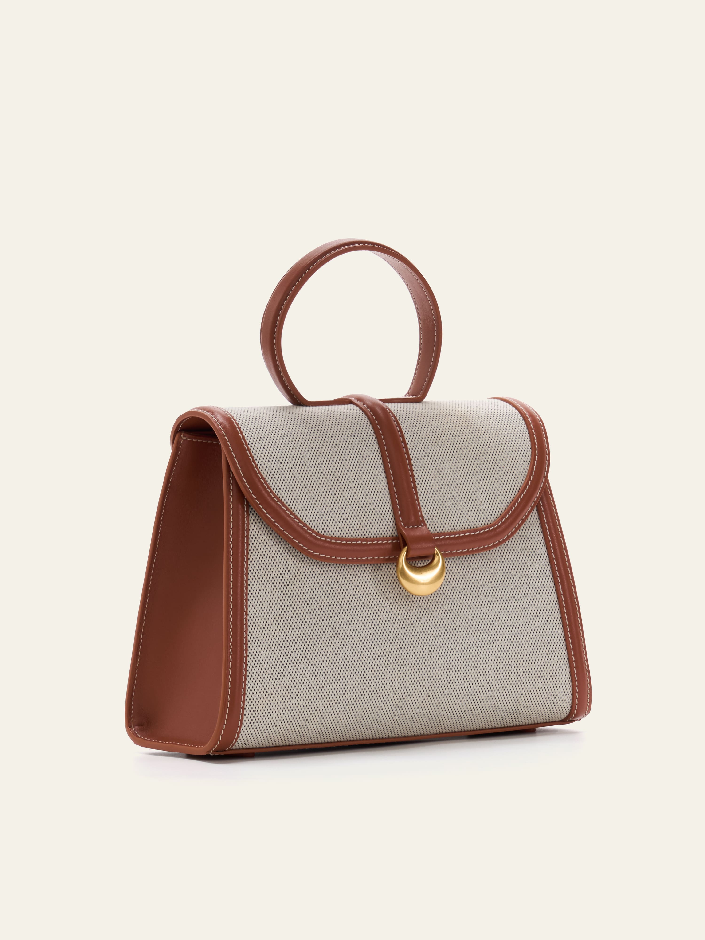 Monaco Top Handle - Canvas
