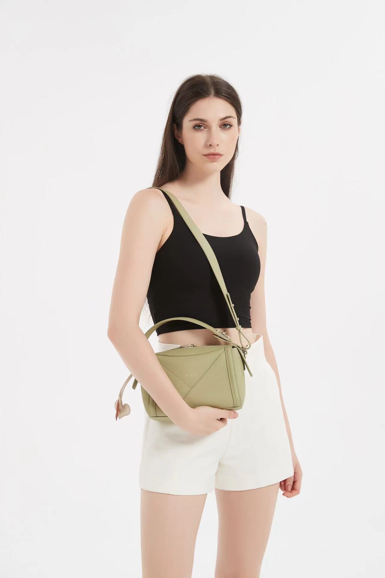 Carnaby Top Handle - Apple Green