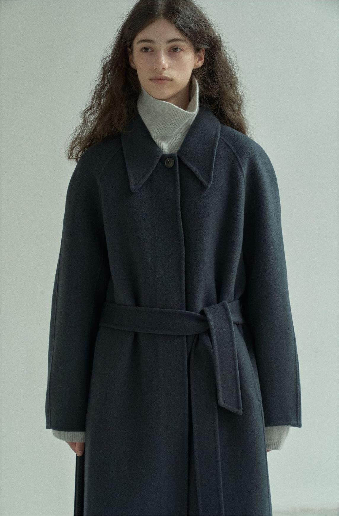 Handmade Lamb Wool Barbara Overcoat
