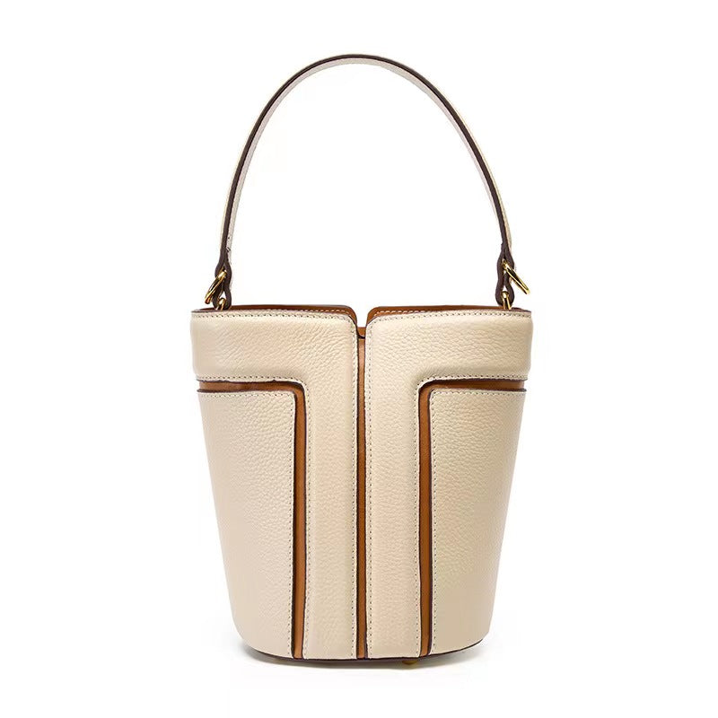 First Layer Cowhide Daphne Shoulder/Tote Bag