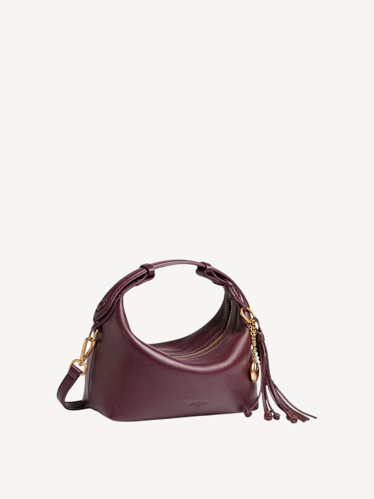 Camilla Half Moon - Burgundy