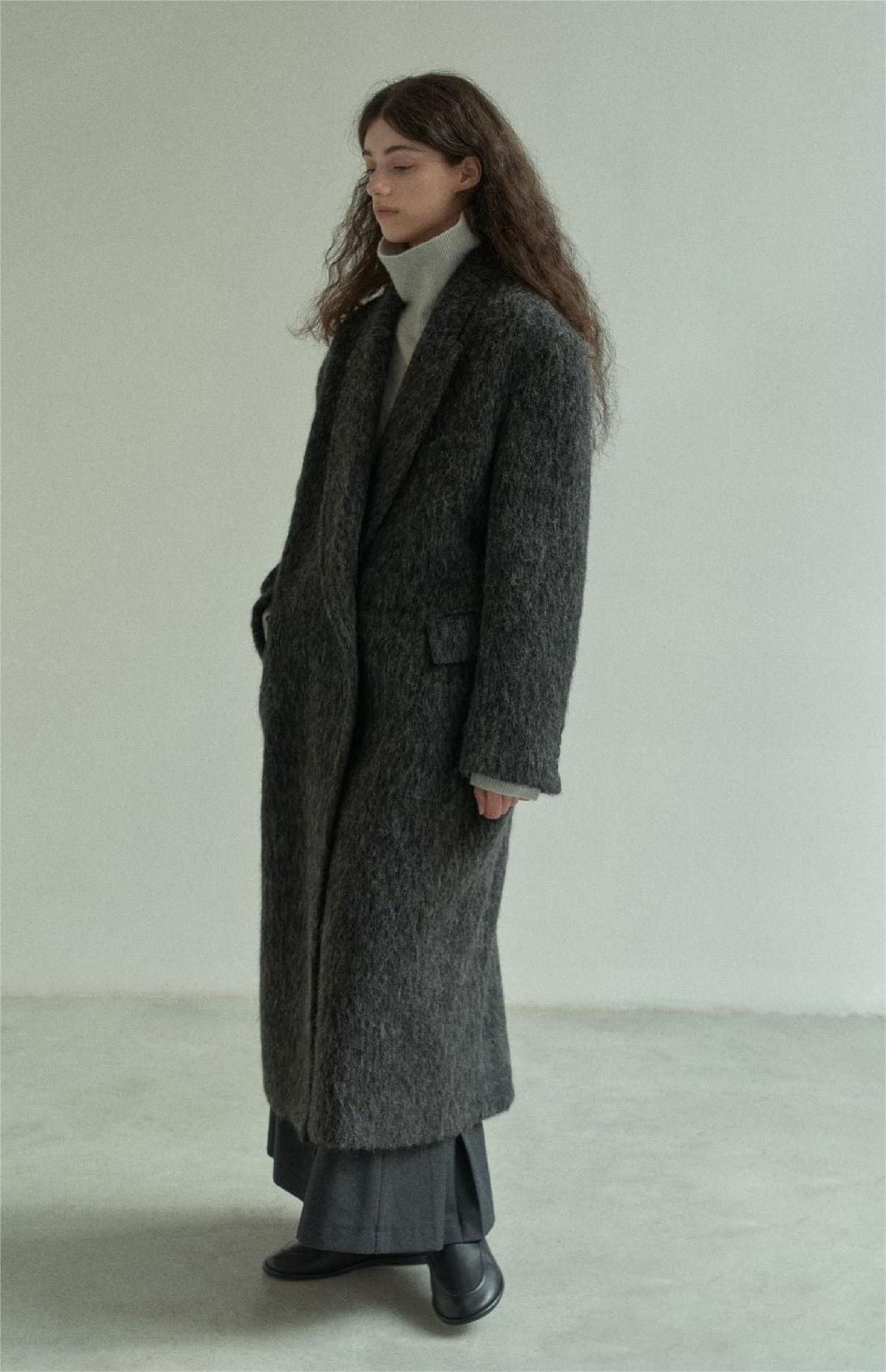 Handmade Lamb Wool Allison Overcoat