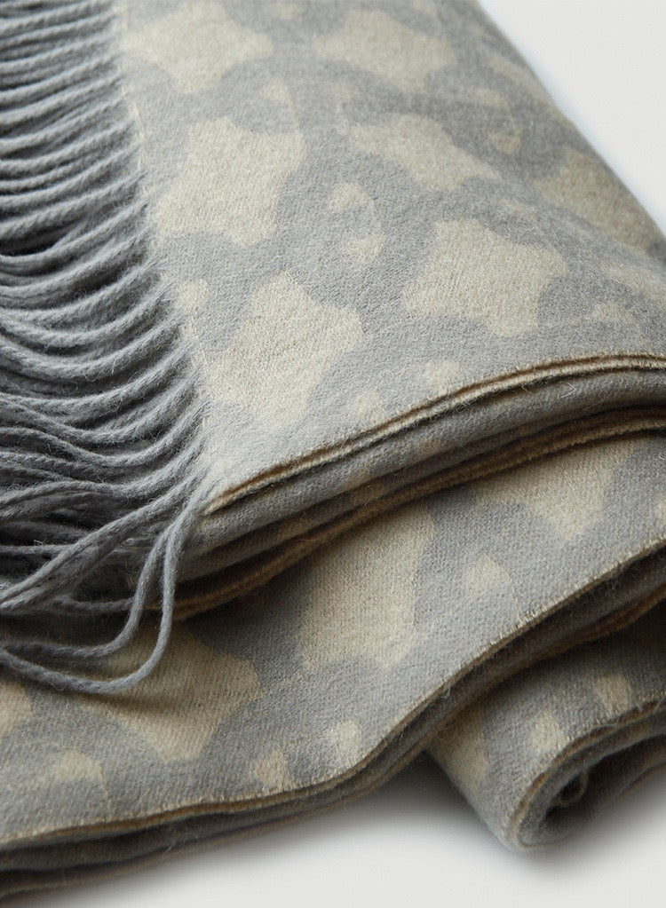 100% Lamb Wool Coral Blanket
