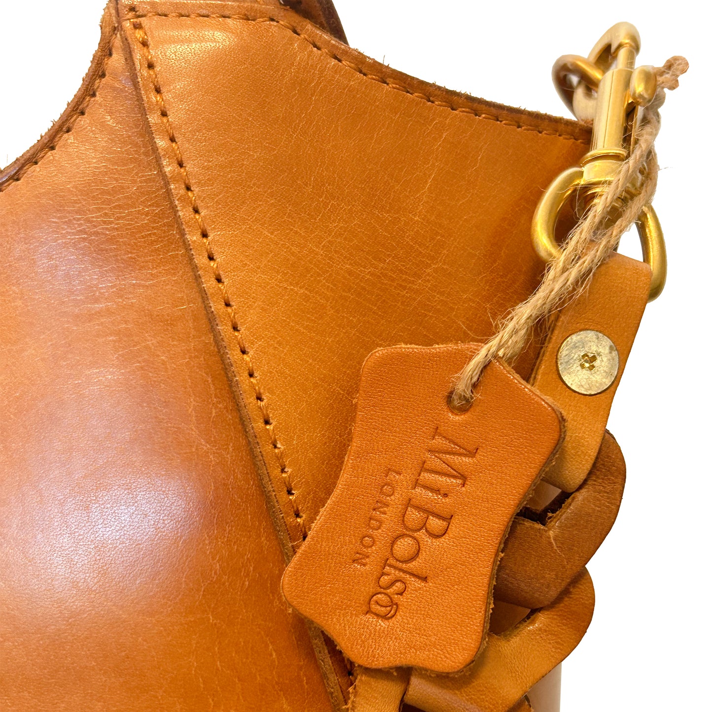 Genuine Vegetable Tanned Leather Skye Tote/Shoulder/Crossbody Bag