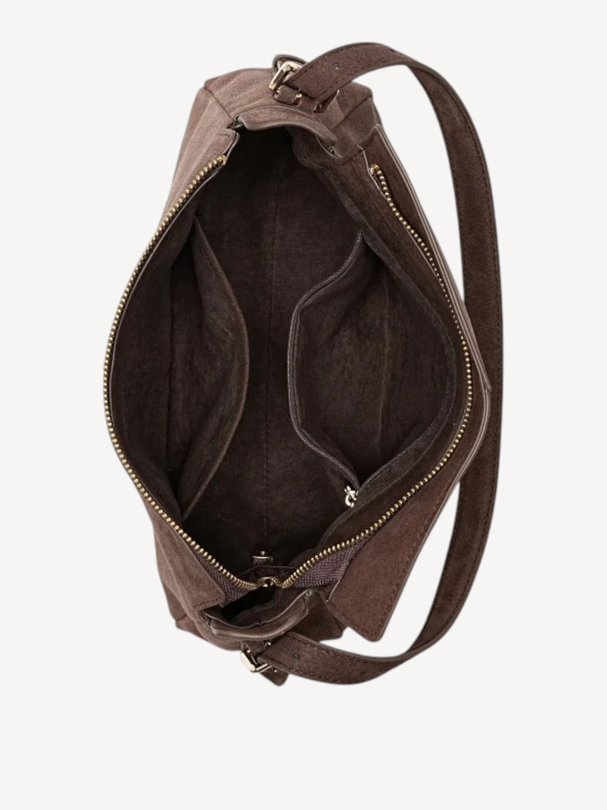 Madolyn Shoulder - Suede Mocha