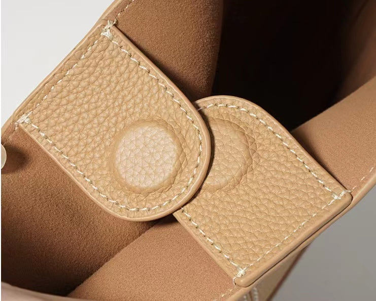 First Layer Cowhide Opal Shoulder Bag