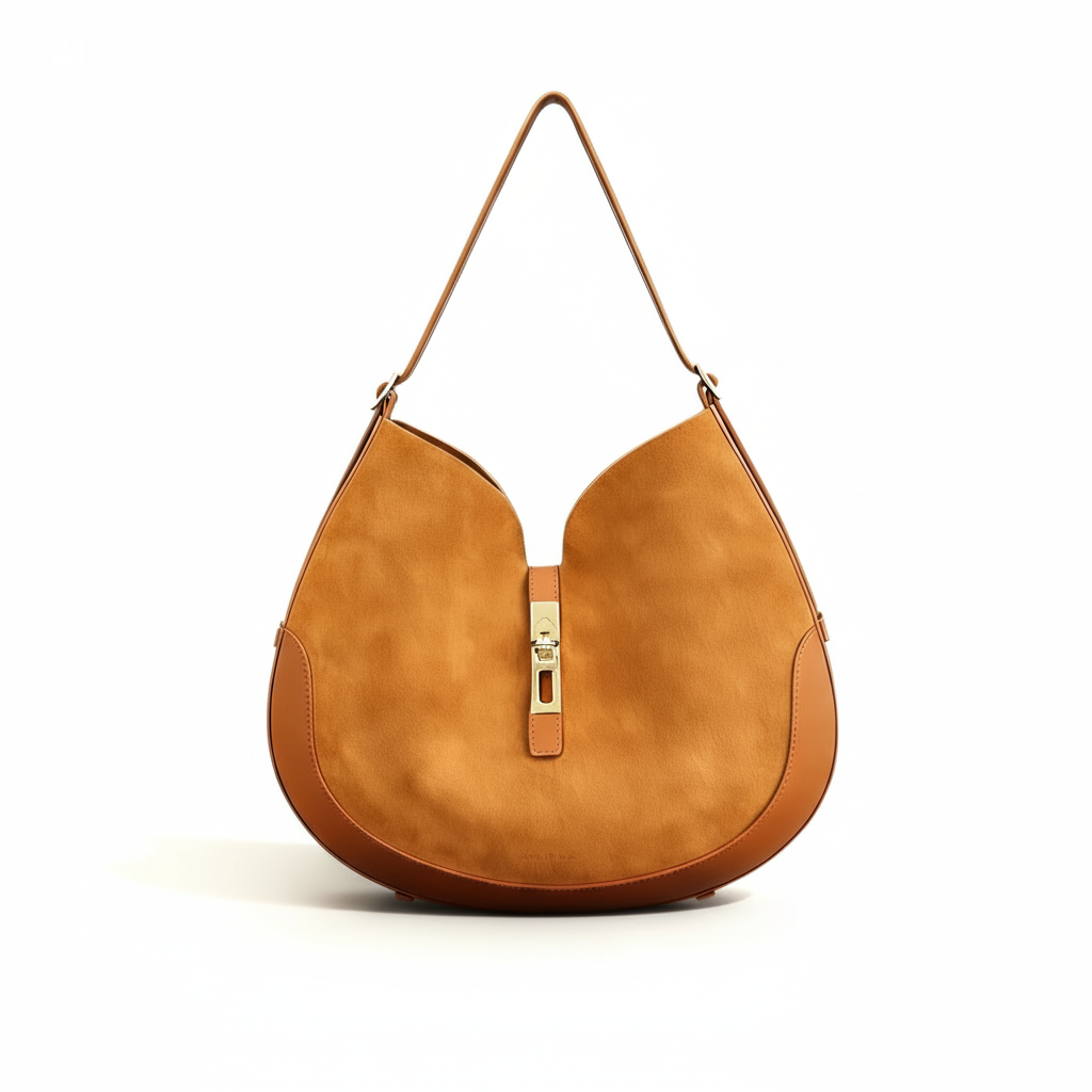 Cotswolds Shoulder - Brown Suede