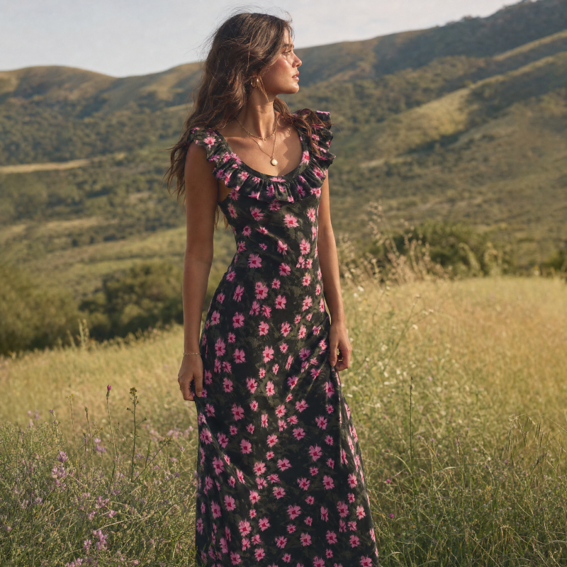 Floral Midi Dress