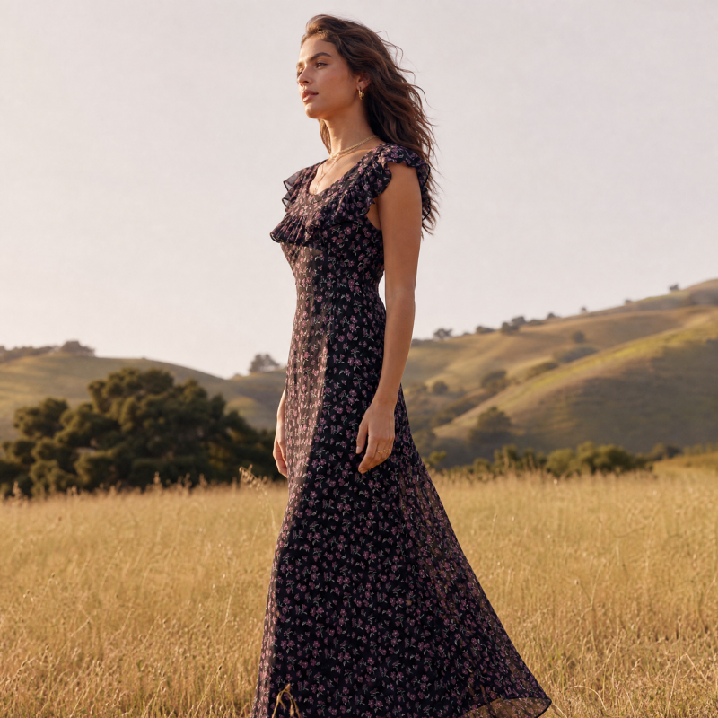 Floral Midi Dress