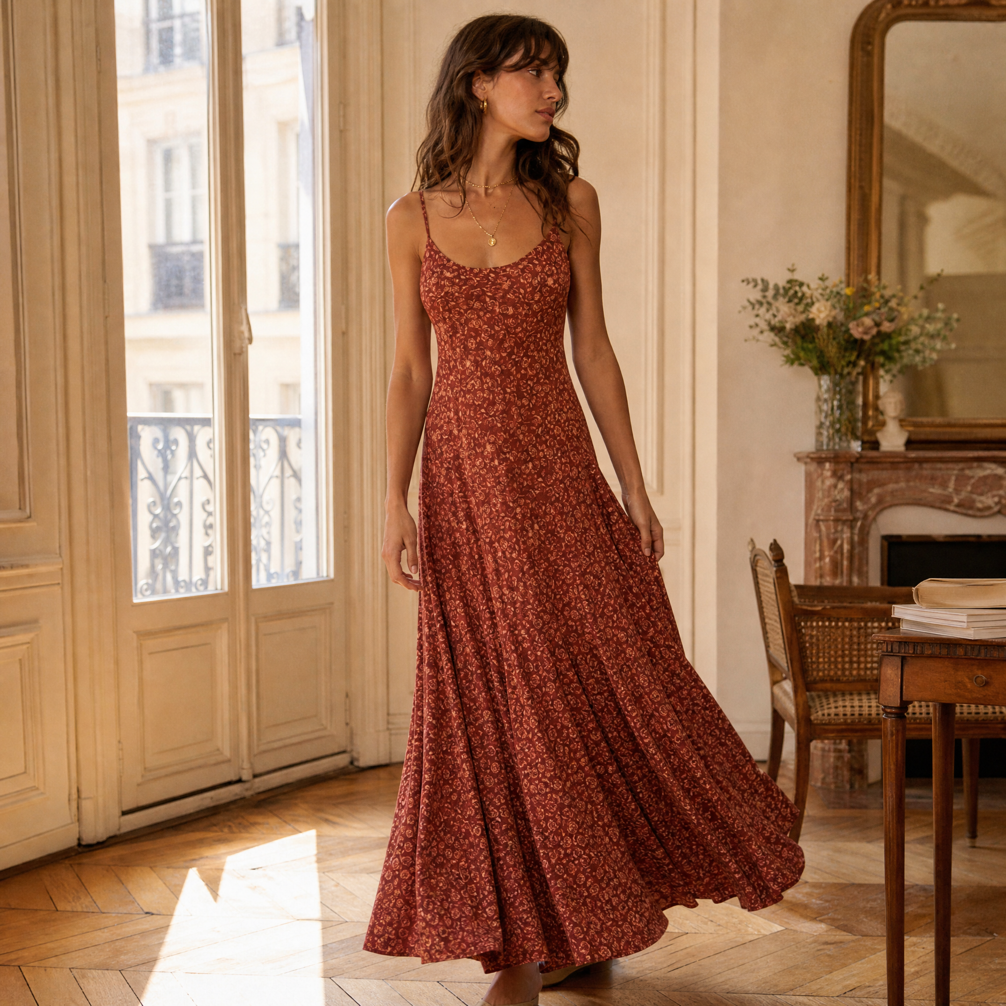 Floral Slip Dress