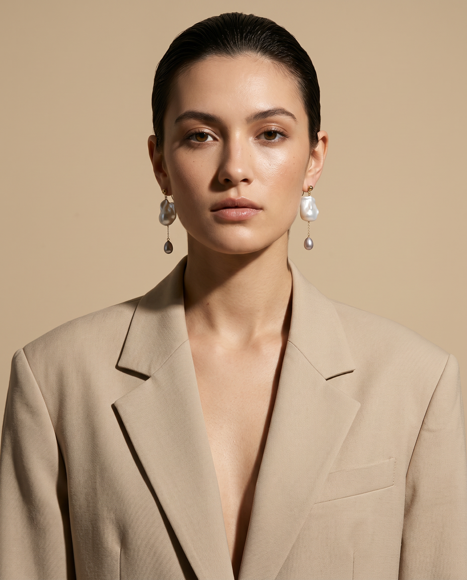 Baroque Pearls Earrings