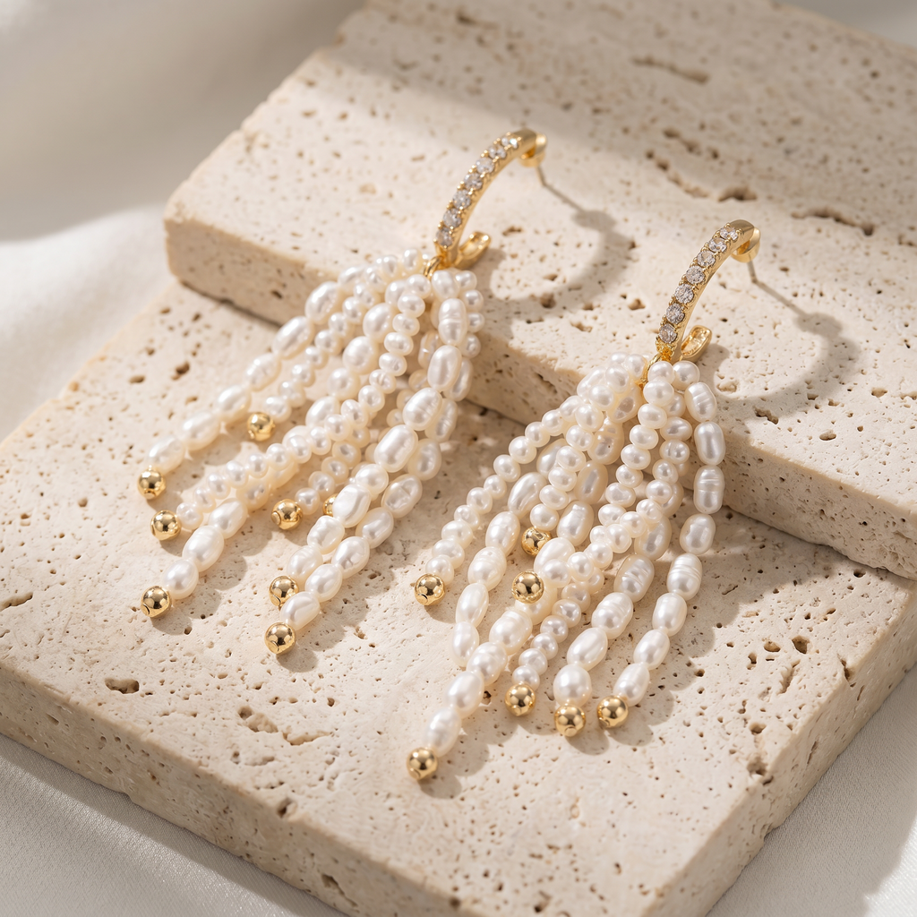 Baroque Pearls Earrings
