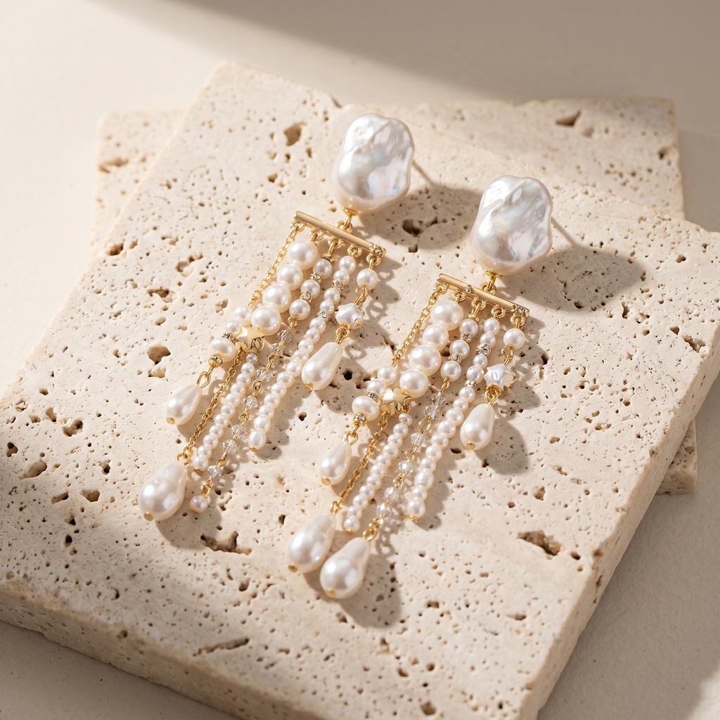 Baroque Pearls Earrings