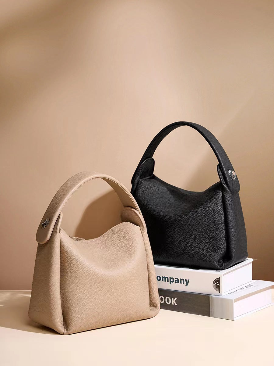 First Layer Cowhide Lena Shoulder/Tote Bag