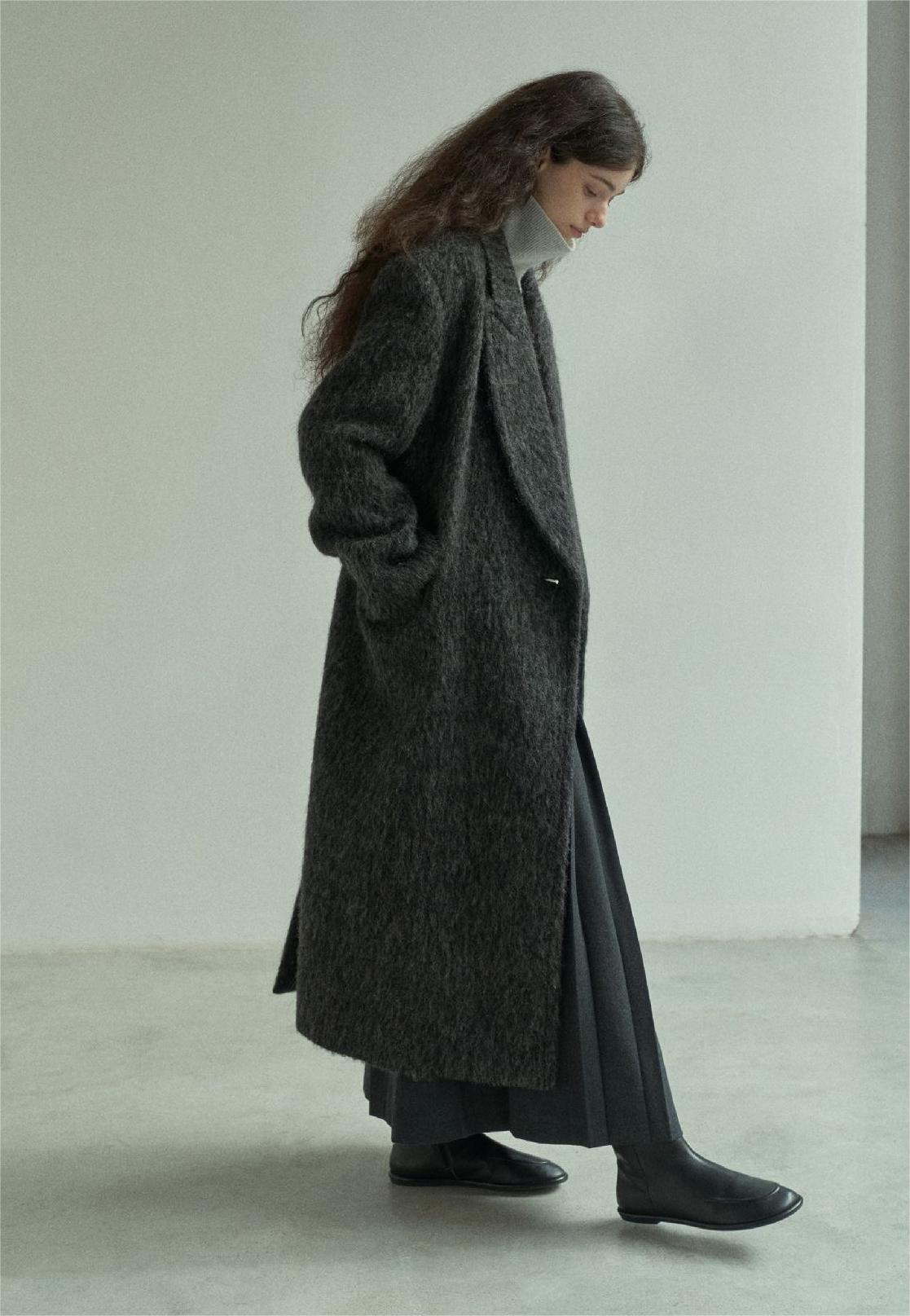 Handmade Lamb Wool Allison Overcoat