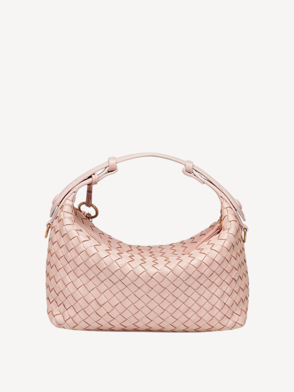 Camilla Half Moon Woven - Baby Pink