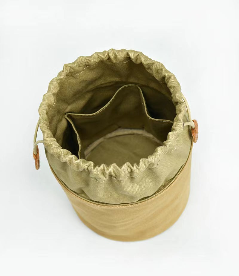 First Layer Cowhide Lucy Woven Tote Bag