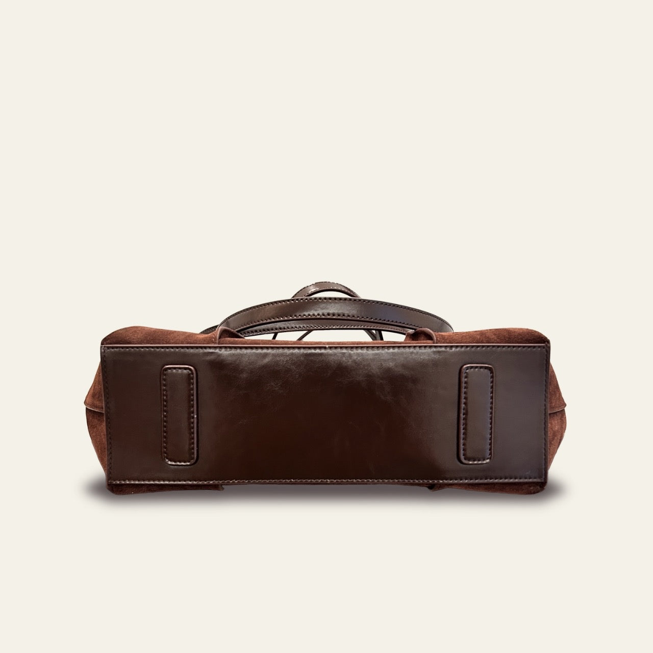 Wharf Tote - Coffee Suede