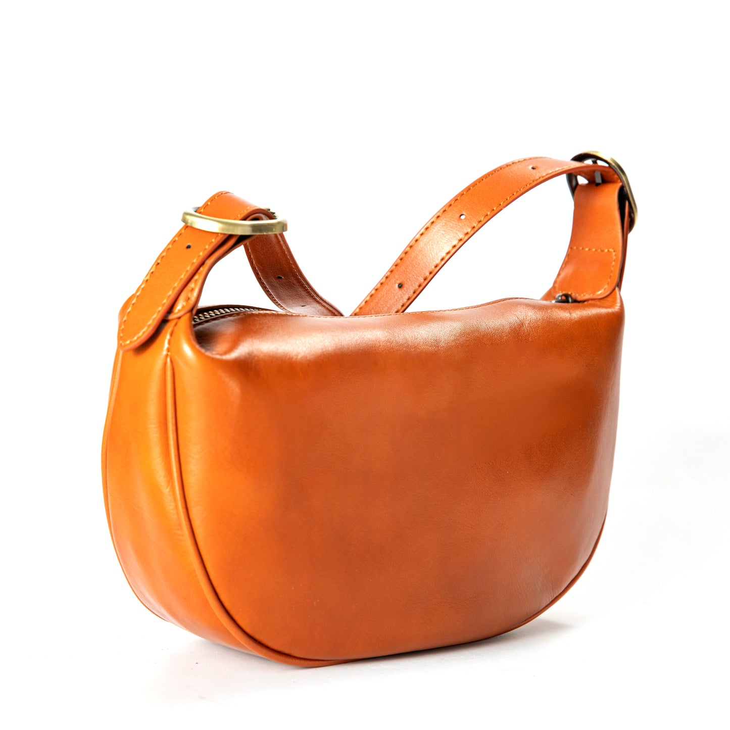 Vegetable Tanned First Layer Cowhide Lily Shoulder/Crossbody Bag