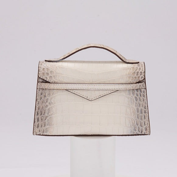 Genuine Nile Crocodile Leather Chelsea Walk Bag