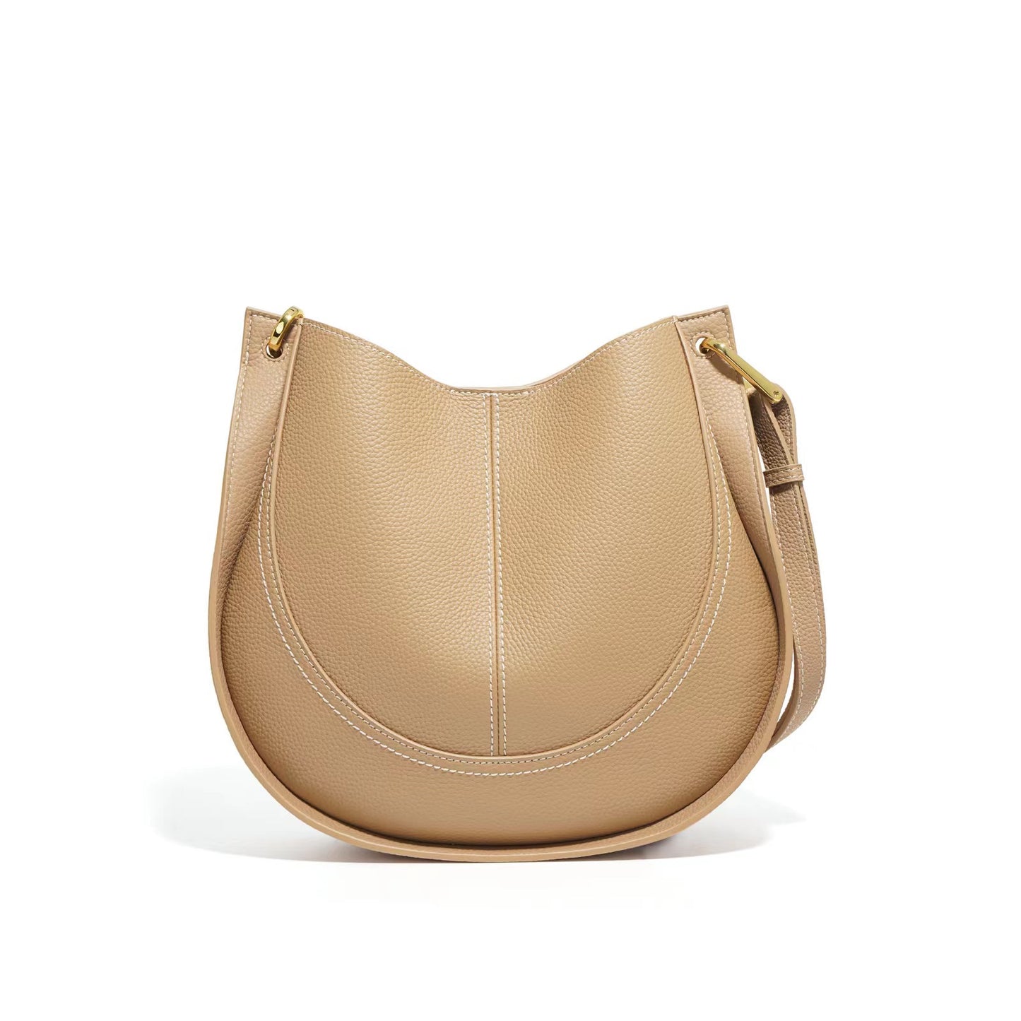 First Layer Cowhide Opal Shoulder Bag