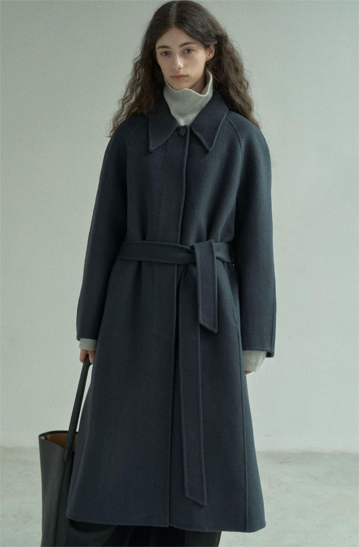 Handmade Lamb Wool Barbara Overcoat