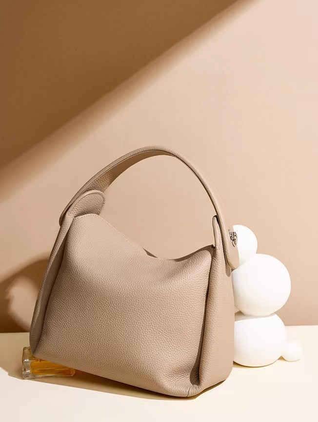 First Layer Cowhide Lena Shoulder/Tote Bag