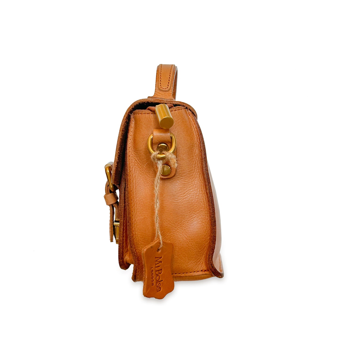 Genuine Vegetable Tanned Leather Veda Tote/Shoulder/Crossbody Bag
