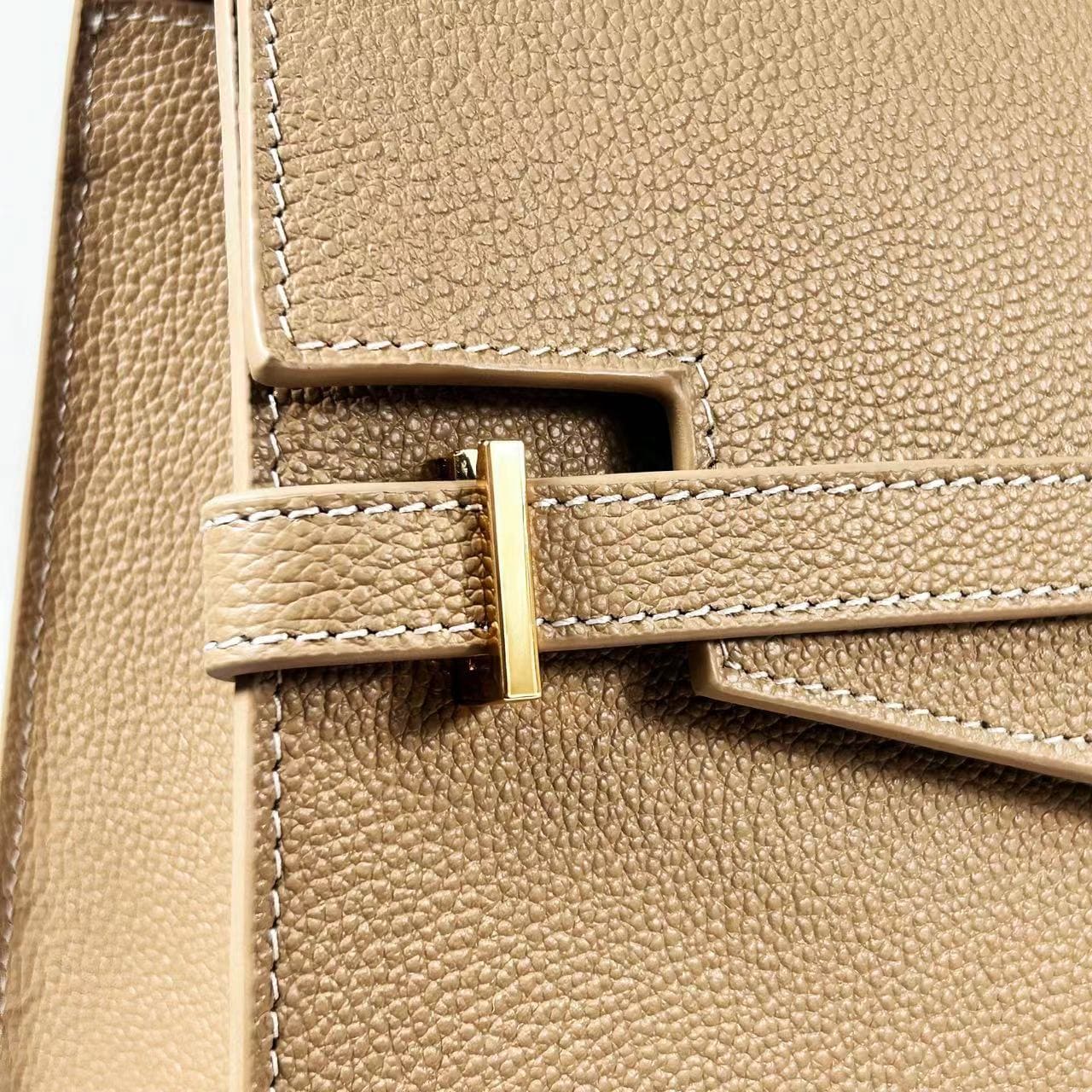 "Mi" Midi Top Handle - Grey