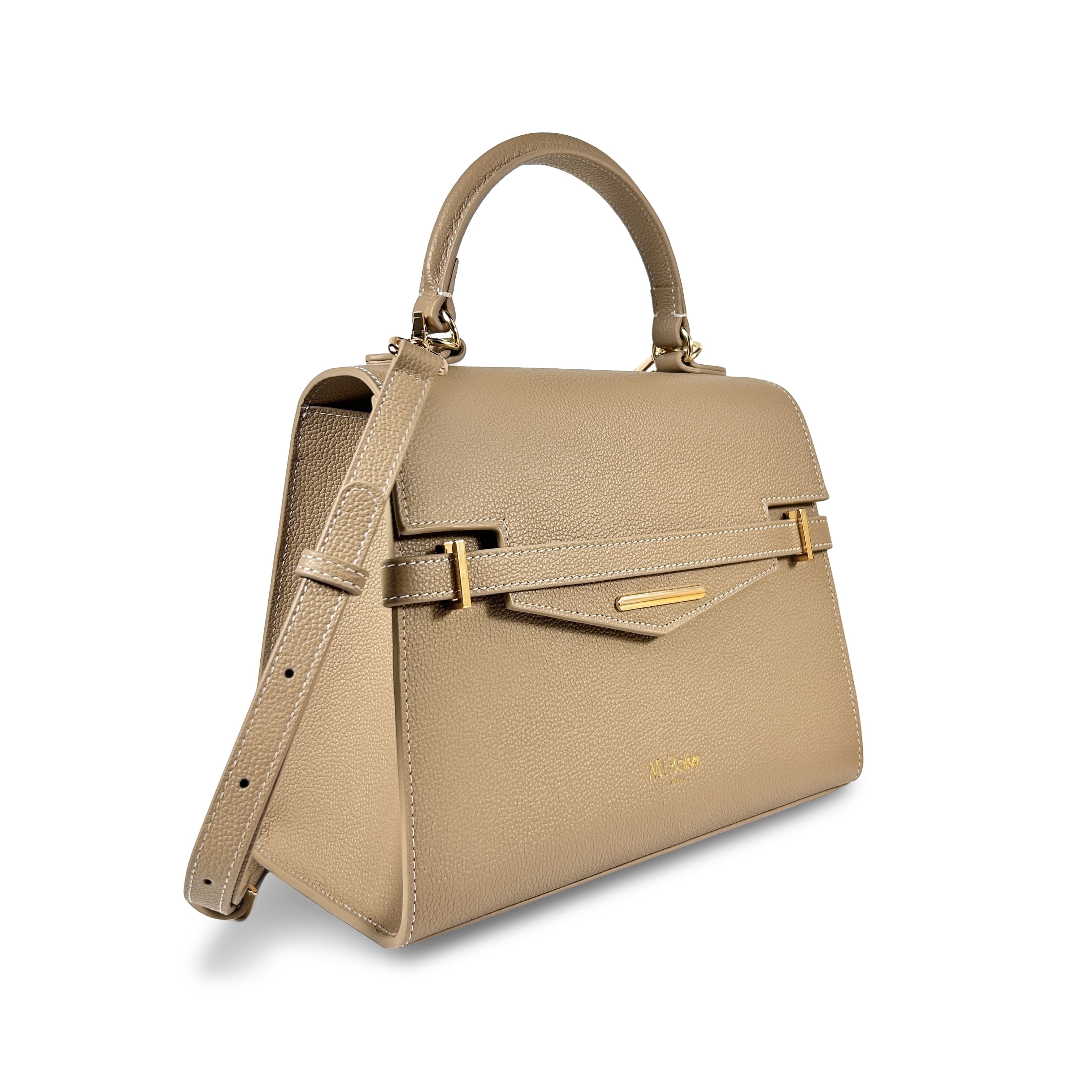 "Mi" Midi Top Handle - Grey