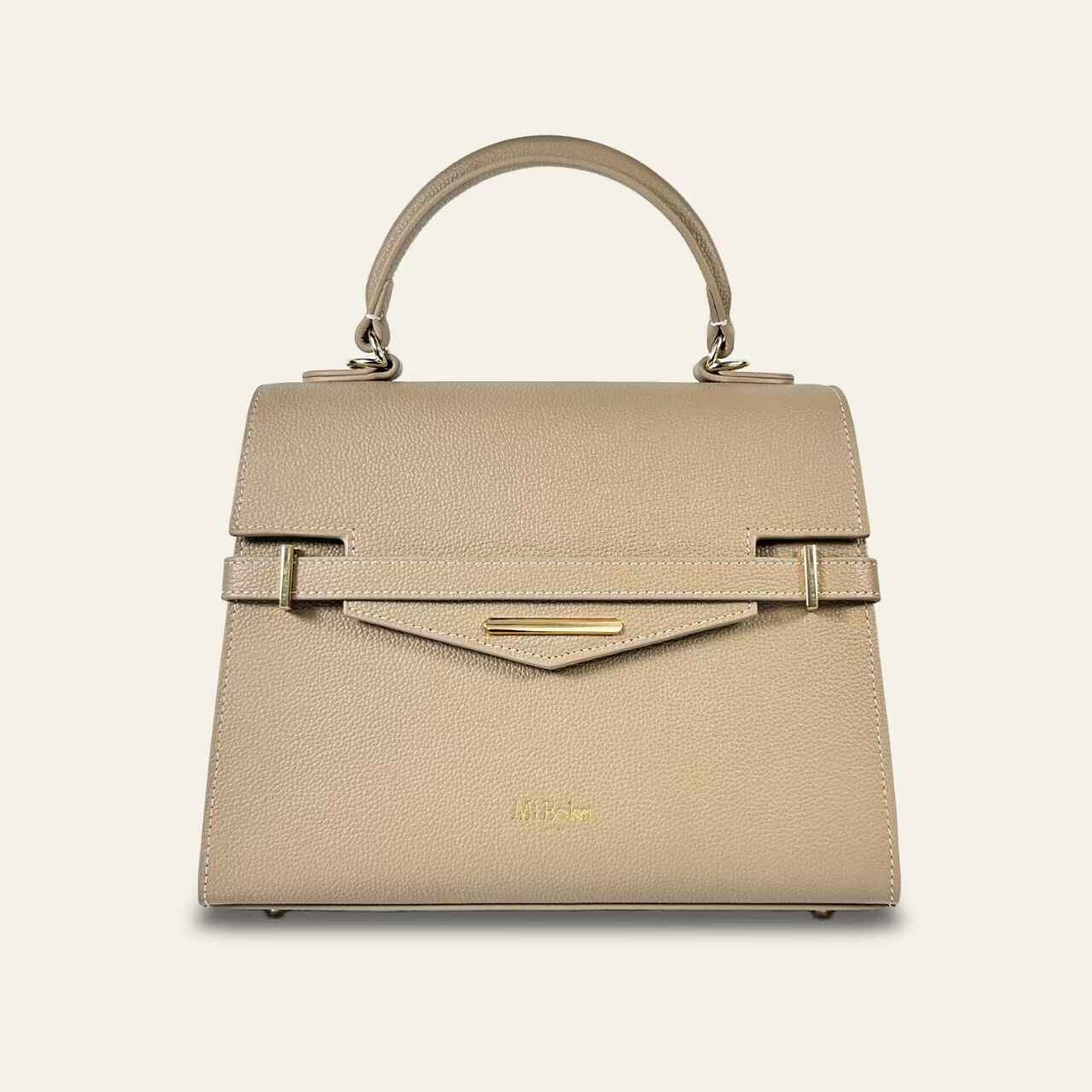 "Mi" Midi Top Handle - Grey