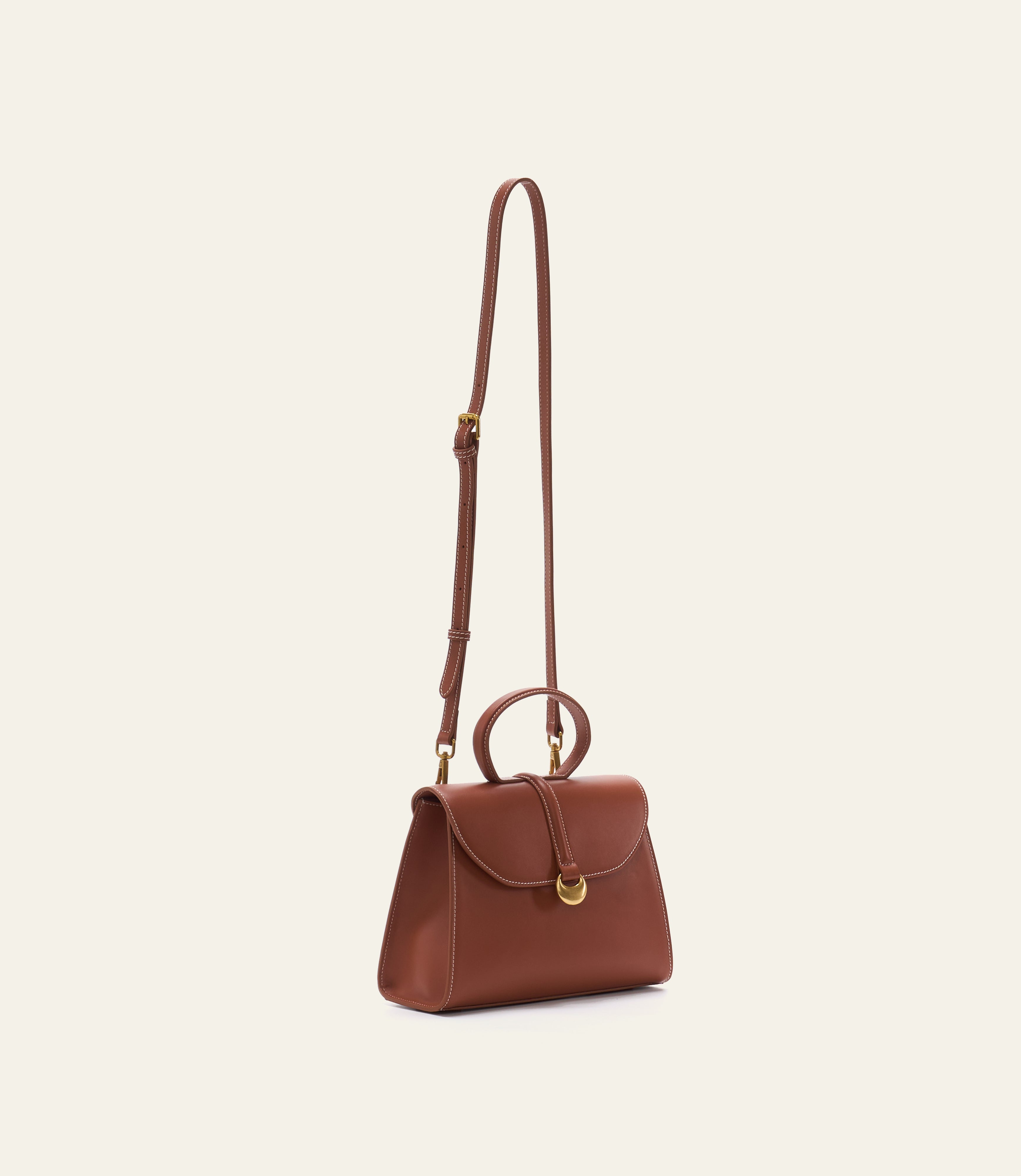 Monaco Top Handle - Caramel