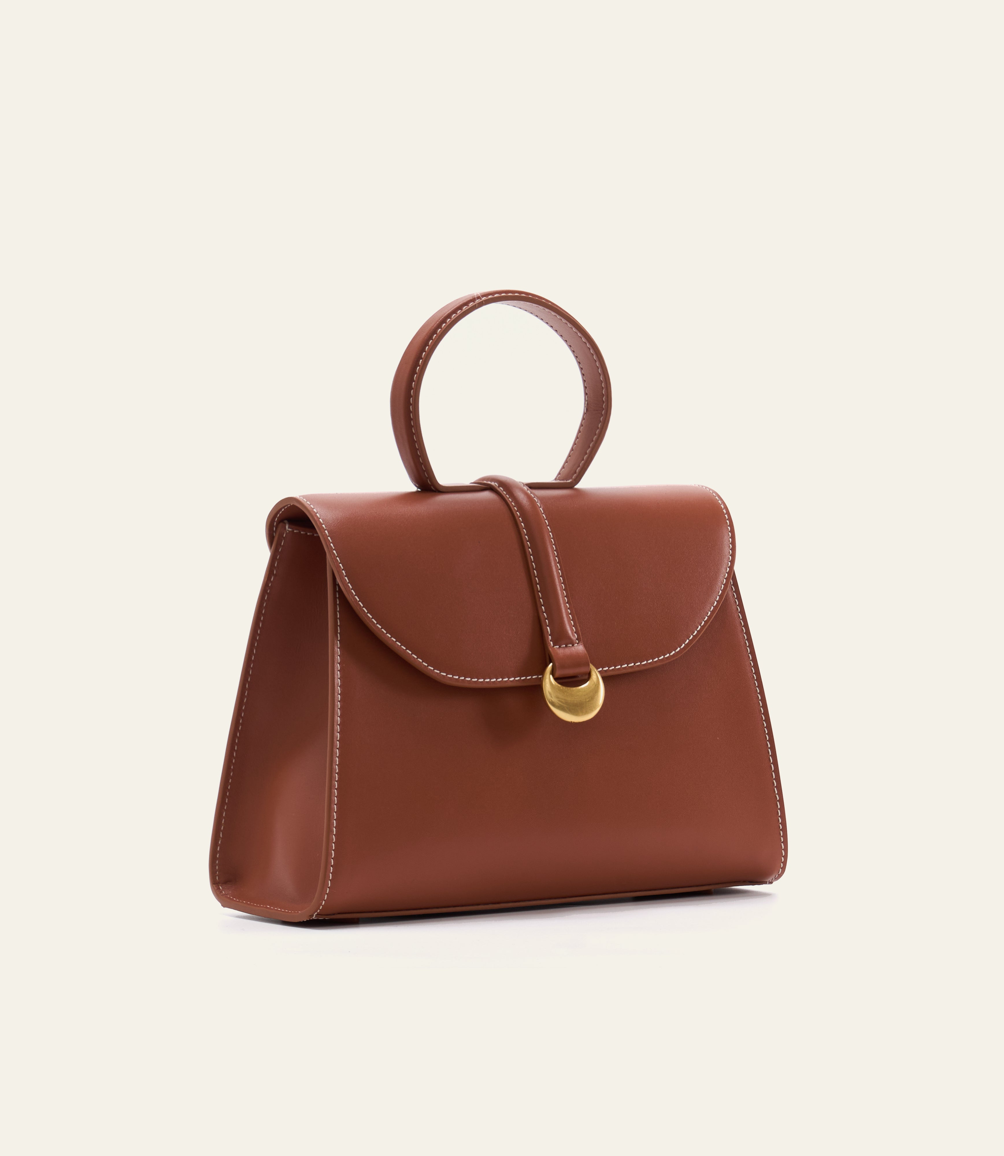 Monaco Top Handle - Caramel
