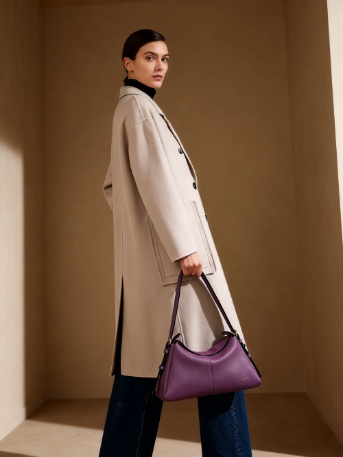 Madolyn Shoulder - Burgundy