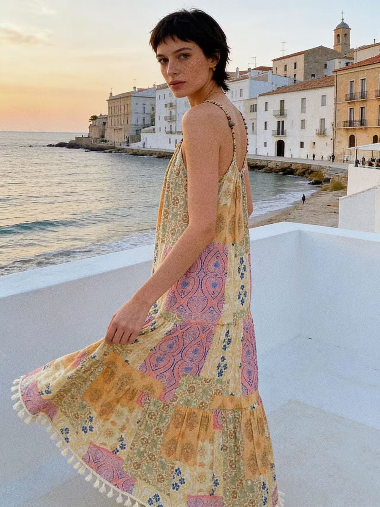 Boho Sleeveless Dress