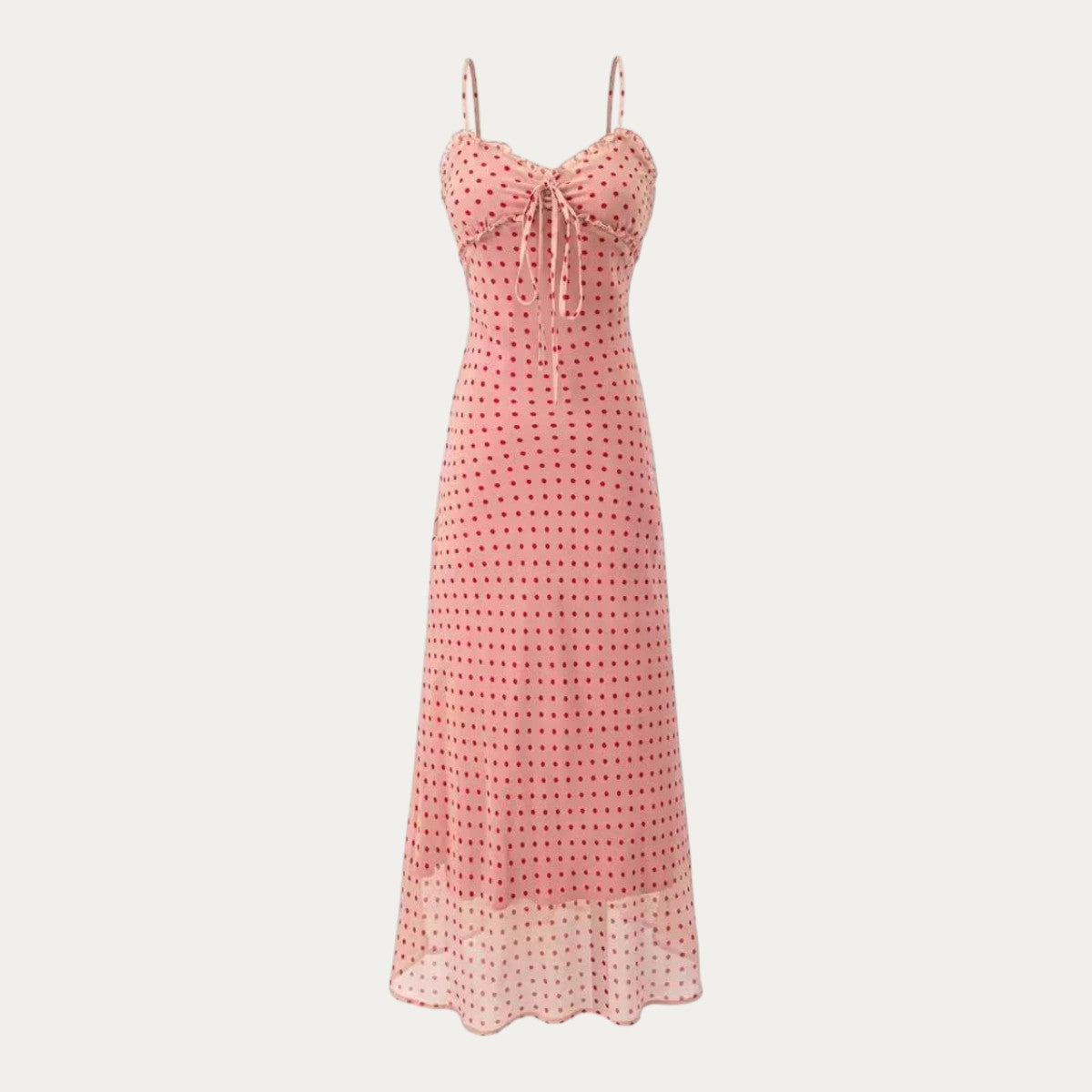 Polka Dot Midi Dress