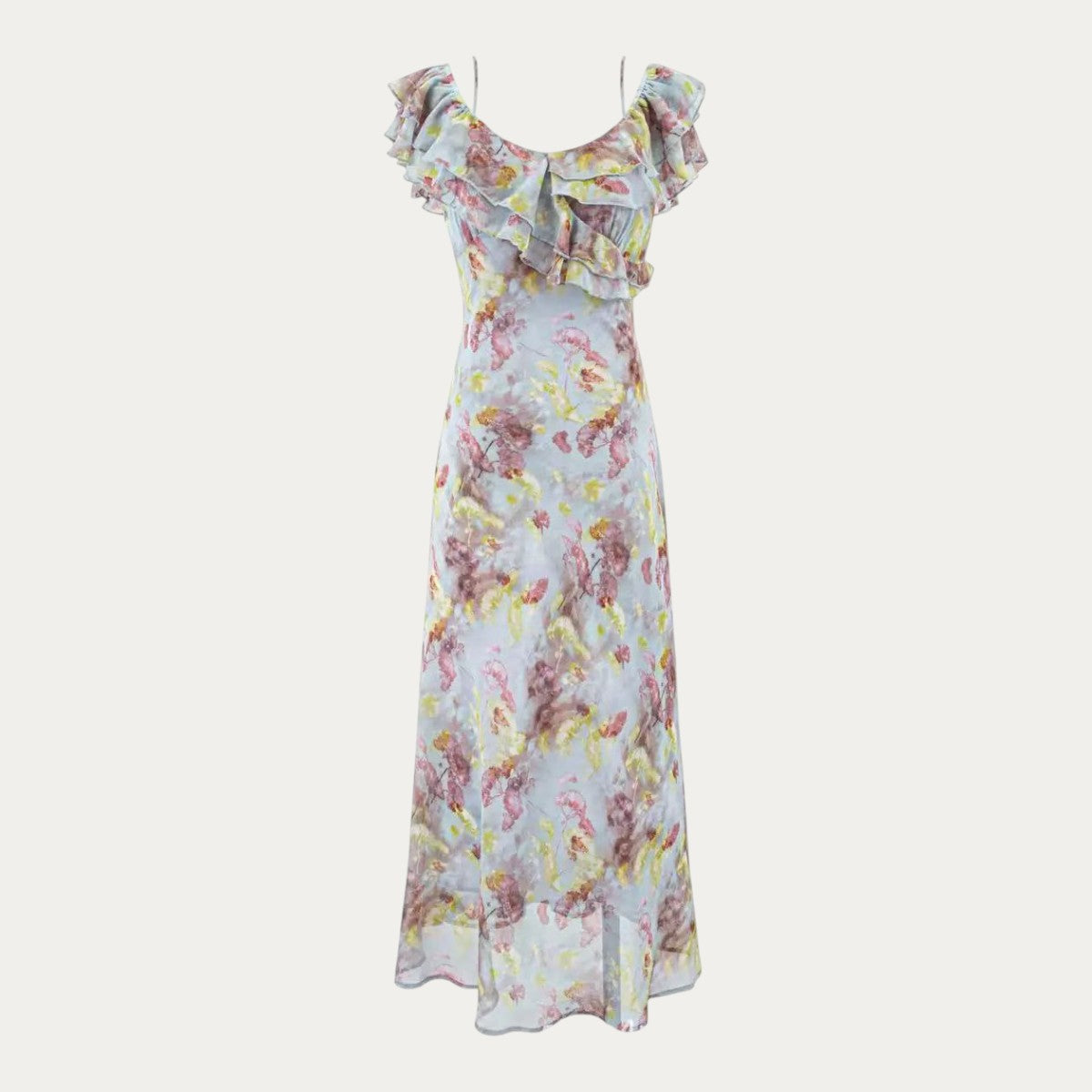 Floral Ruffle Dress